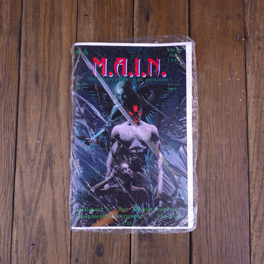 Sealed Hellshock M.A.I.N. The Industry's ONLY Trade Publication #1 Comic 1997