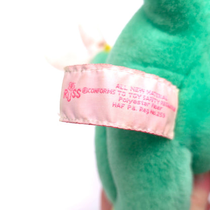 Egbert Jr. Russ Berrie Easter Egg Bunny Ears 8" Dino