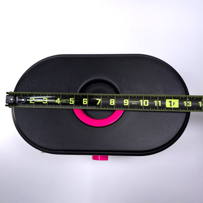 Caboodles Medium Cosmetic Makeup Jewelry Box w/ Mirror Black Gray Pink 2642