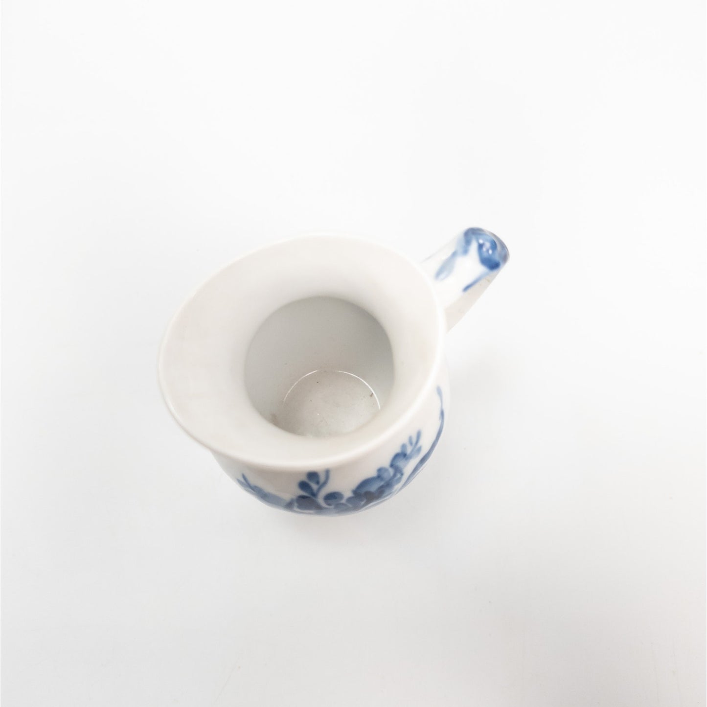 Royal Copenhagen Ceramic Mini 4" Creamer Pitcher Blue Flower Pattern