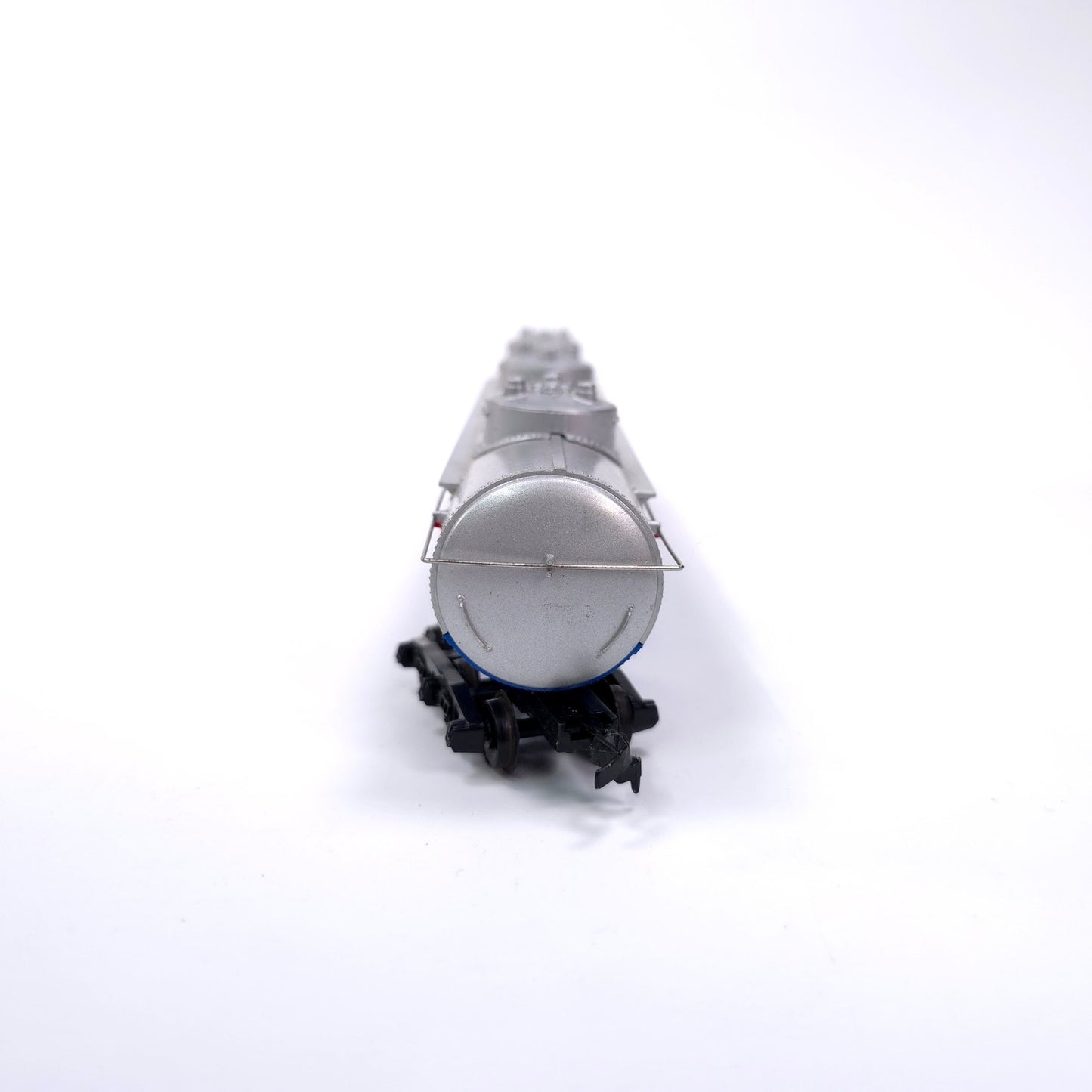 Tyco HO Scale Exxon Triple 3 Dome Tanker Train Car Happy Motoring