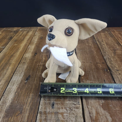 Vintage Yo Quiero Taco Bell Chihuahua Plush "Here Lizard Lizard Lizard" Tested