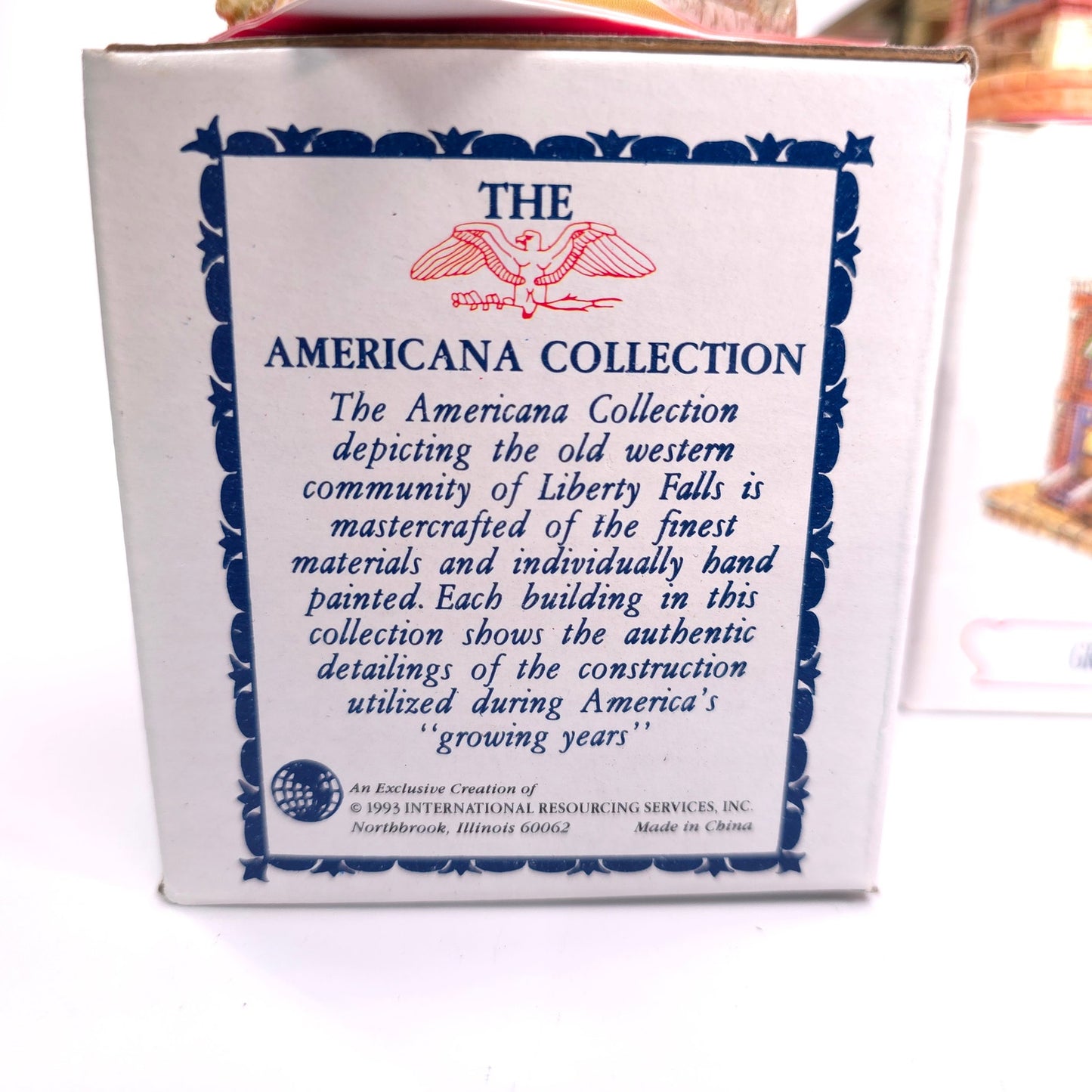 Lot of 4 Liberty Falls The American Collection Village House Figurine