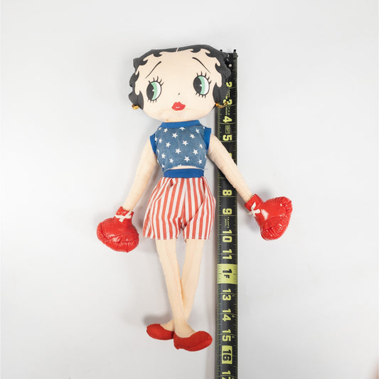Betty Boop 15" American Boxing Betty Plush Doll Toy