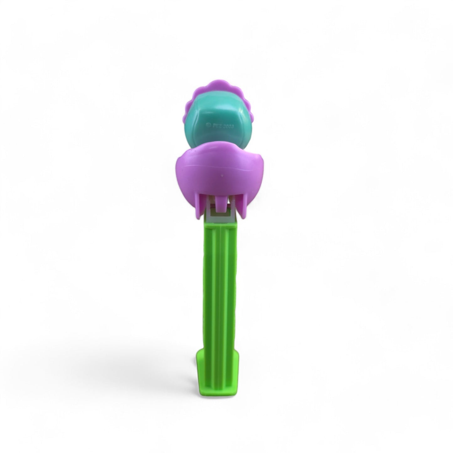 PEZ Easter Chick In Egg Shell Footed Candy Dispenser 2005 Green