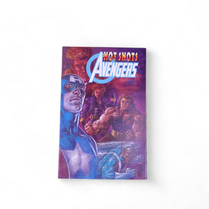 Avengers Hot Shots Poster Book Marvel Comics 1995