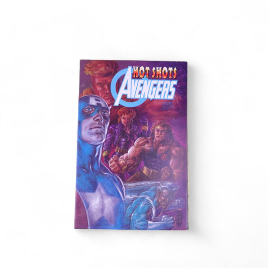 Avengers Hot Shots Poster Book Marvel Comics 1995