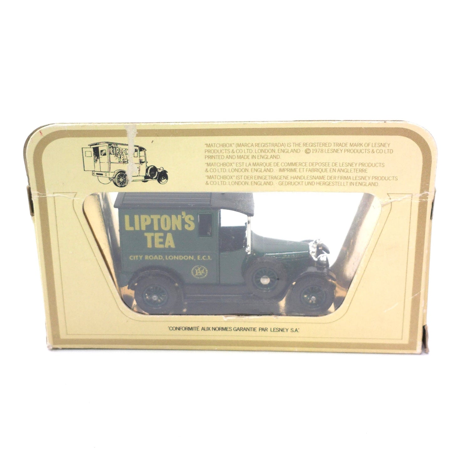 Matchbox 1927 Talbot Y-5 Lipton Tea Delivery Van Truck Diecast Model w/ Box