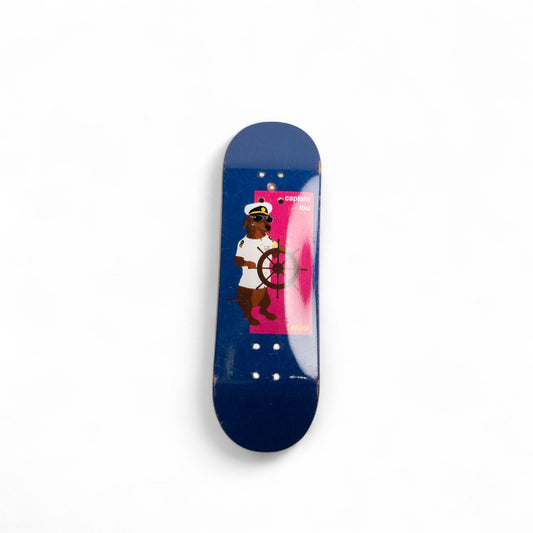 Tech Enjoi Captian Lou Wiener Dog Deck Mini Finger Skateboard Deck Only