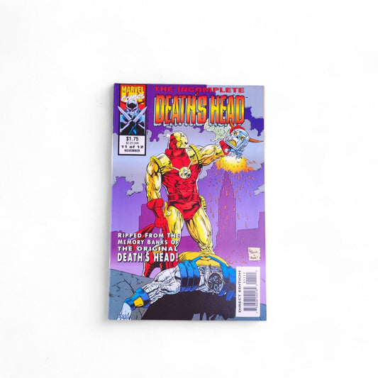 The Incomplete Death's Head 11 of 12 Marvel Comics 1988 Comic Book