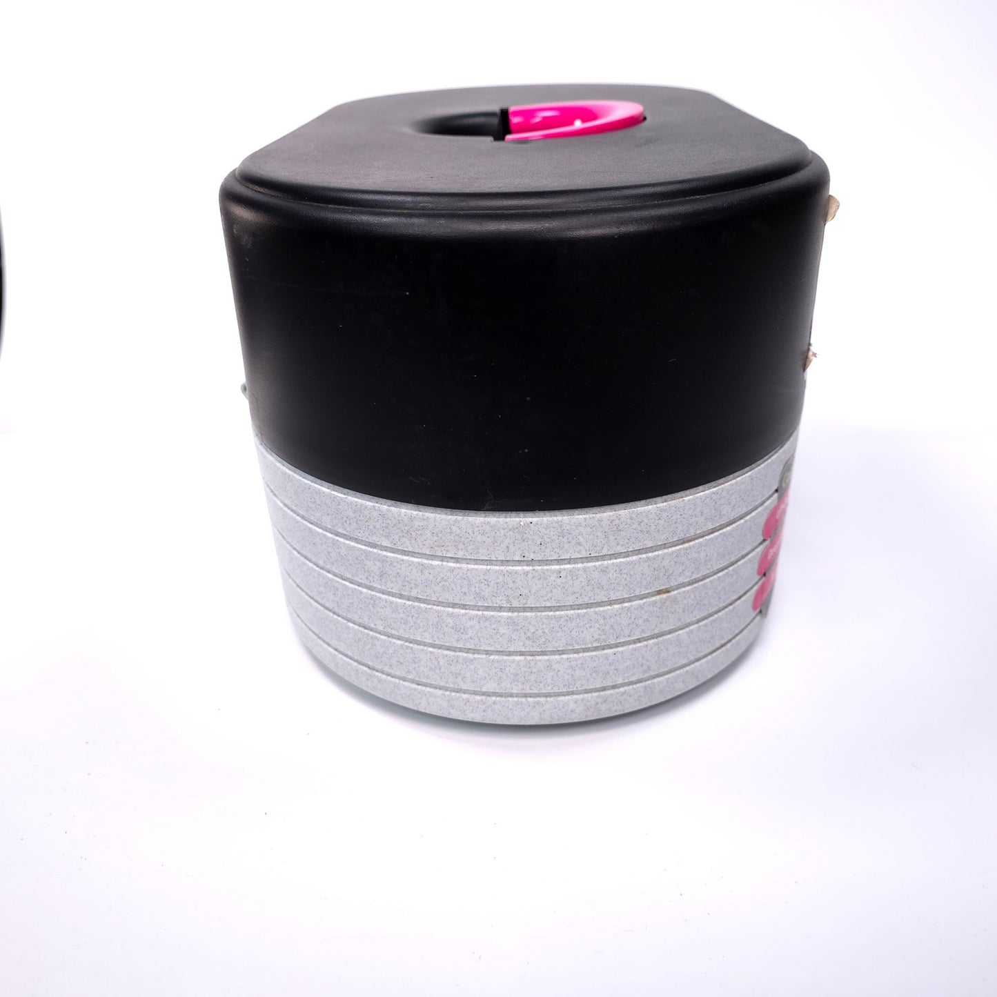 Caboodles Medium Cosmetic Makeup Jewelry Box w/ Mirror Black Gray Pink 2642