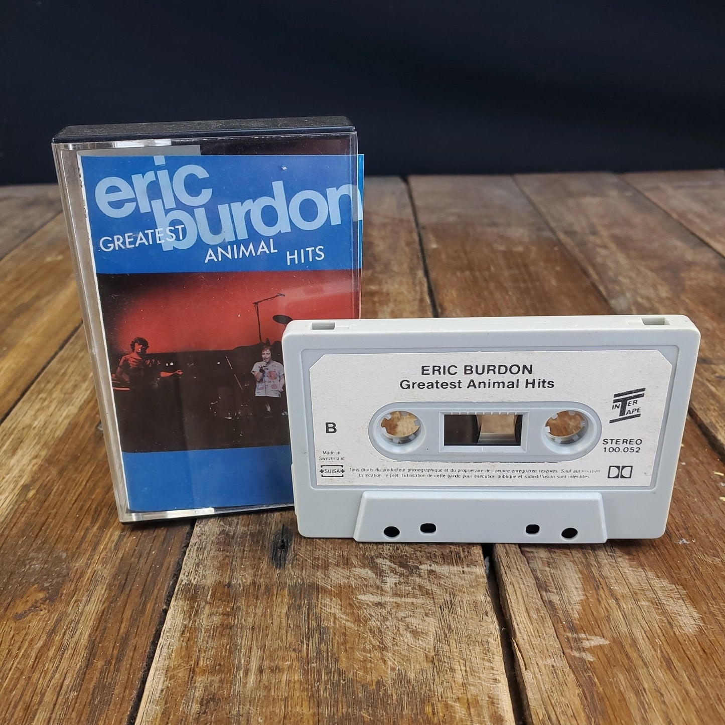 Eric Burton Greatest Animal Hits (Cassette) 2+ Ship FREE