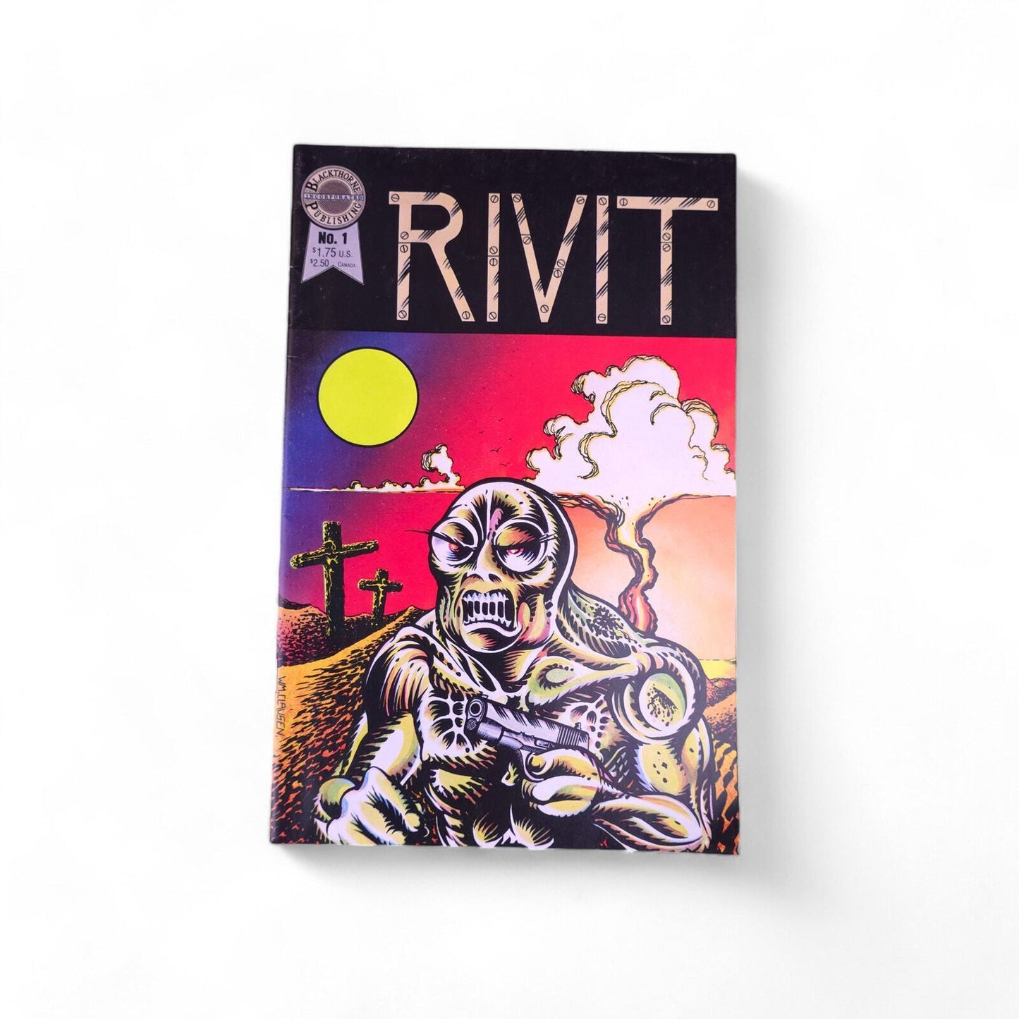 Rivit #1 Blackthorne Publishing Comics 1987 Comic Book