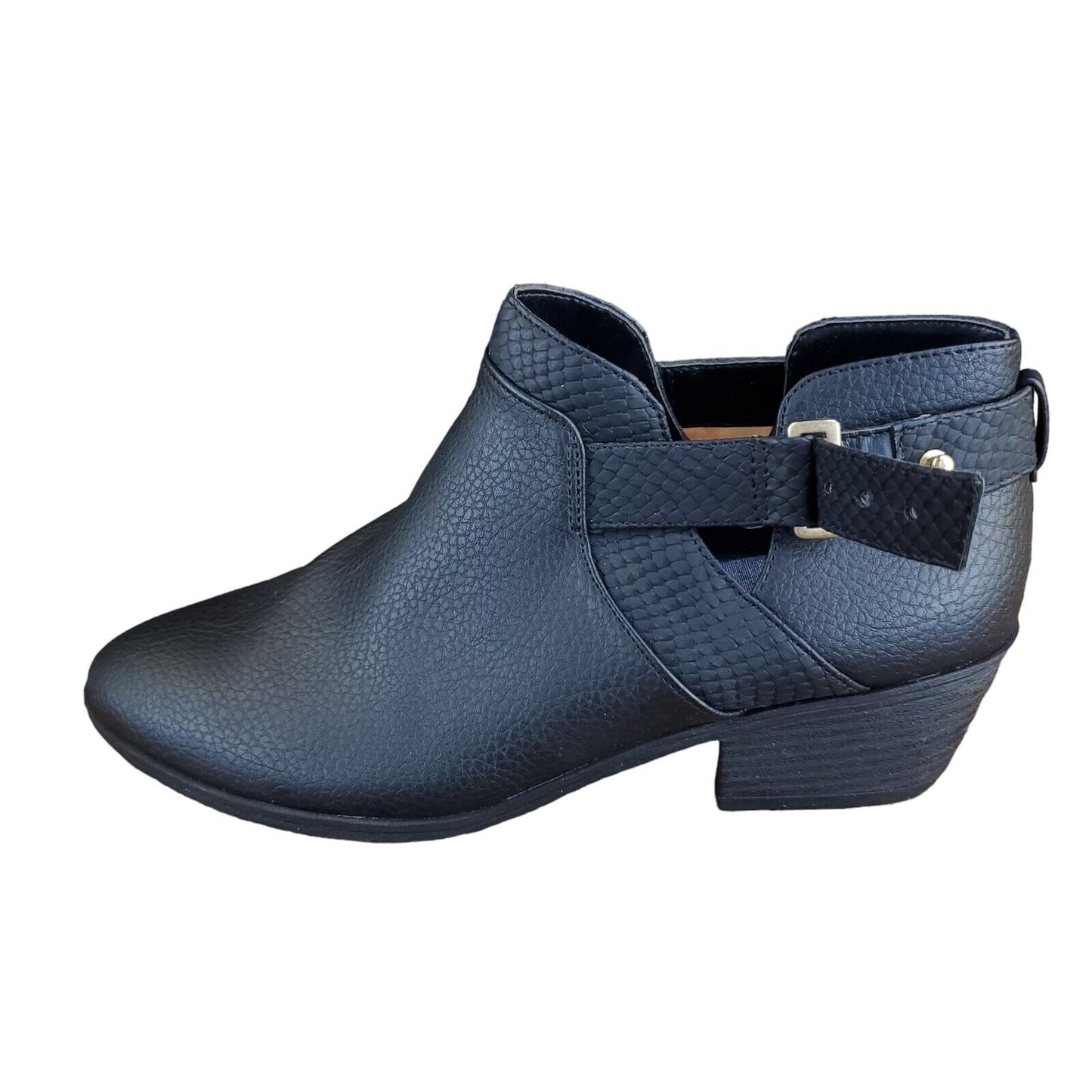 Dr. Scholls Memory Foam Women's Black Boots Booties Size 7.5 (7 1/2) Hardly Worn