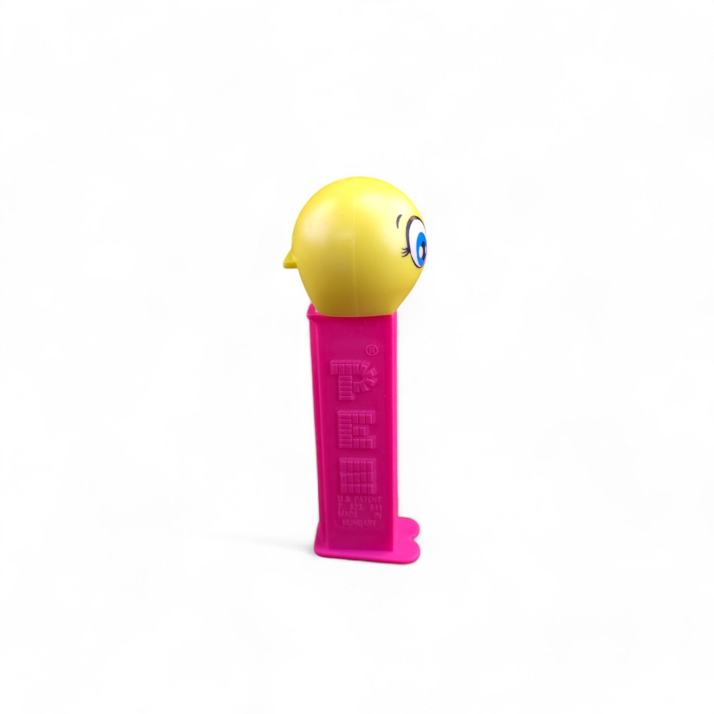 PEZ Emoji Blowing Kiss Wink Footed Candy Dispenser 2016 Pink