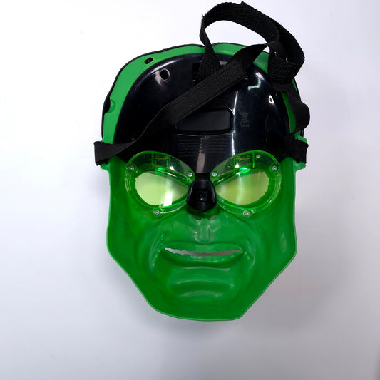 Vintage Incredible Hulk Light Up Face Mask 2008 Marvel
