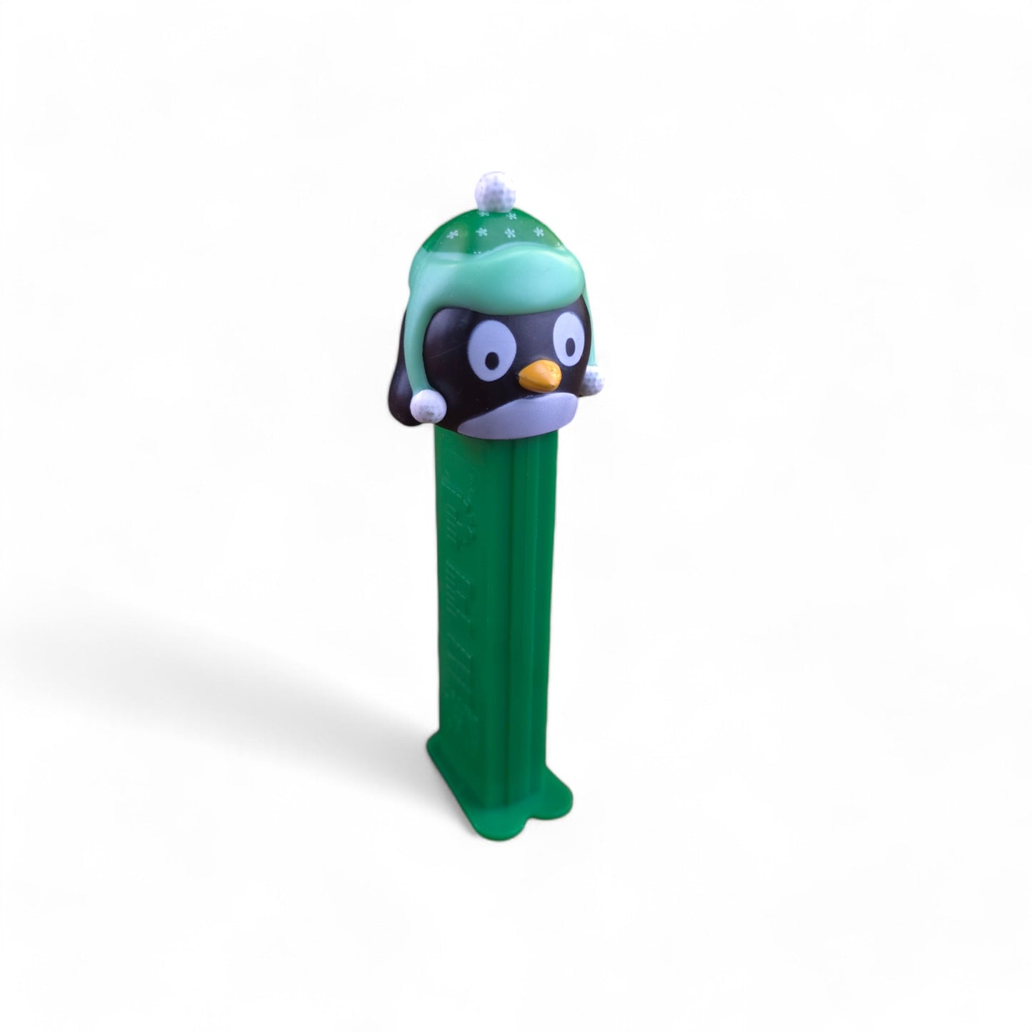 PEZ Green Penguin Footed Candy Dispenser 2016