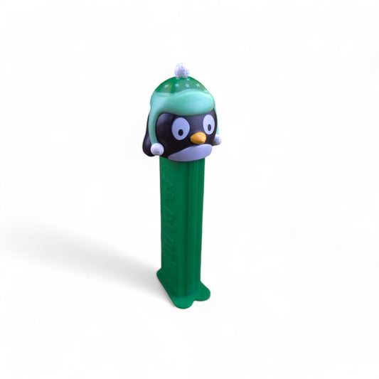 PEZ Green Penguin Footed Candy Dispenser 2016