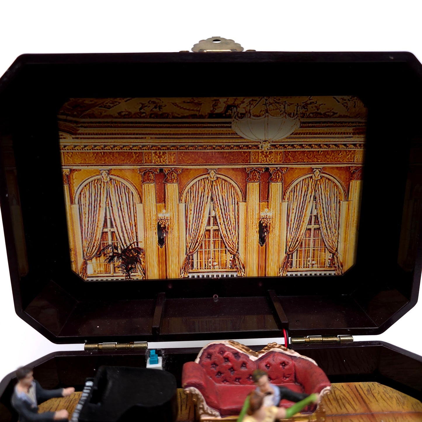 Ballroom Waltz Light Up Music Box Not Working - For Parts / Decor