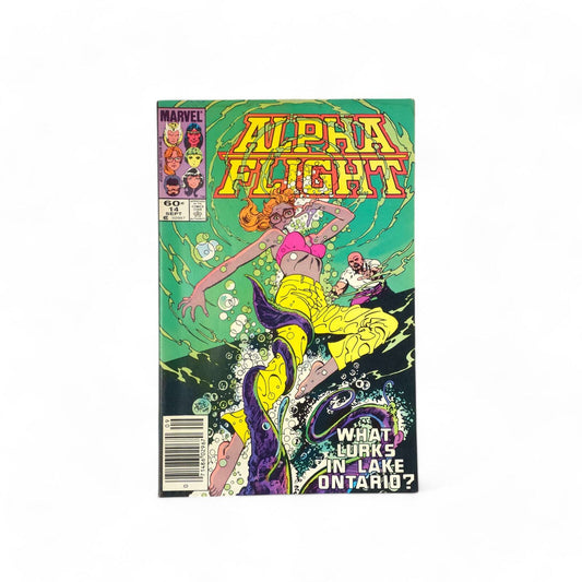 Alpha Flight What Lurks in Lake Ontario? #14 Marvel Comics Comic Book