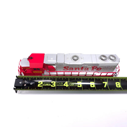 Life Like HO Scale Santa Fe 3500 Diesel Locomotive Engine Train FOR PARTS