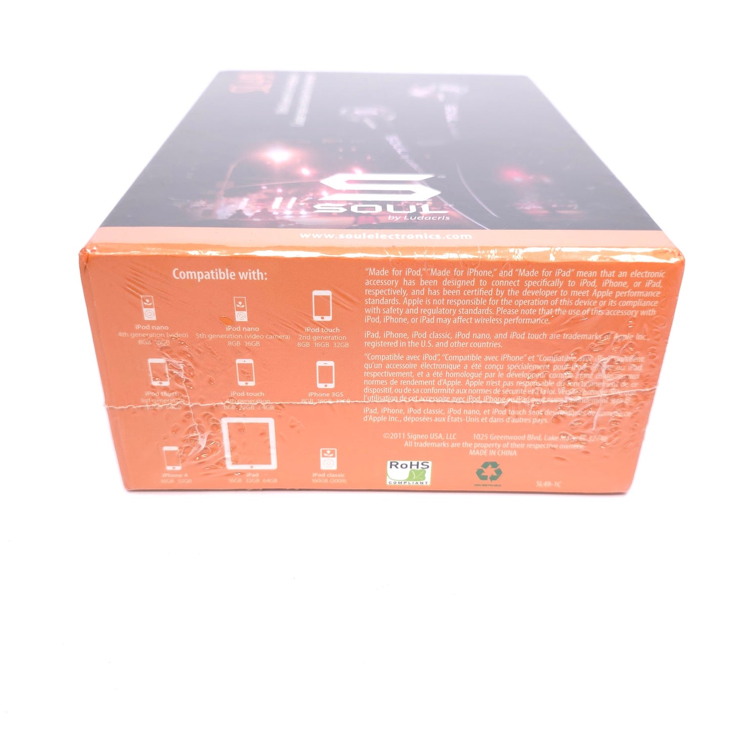 Sealed Soul by Ludacris Ultra Dynamic In-Ear Headphones SL49