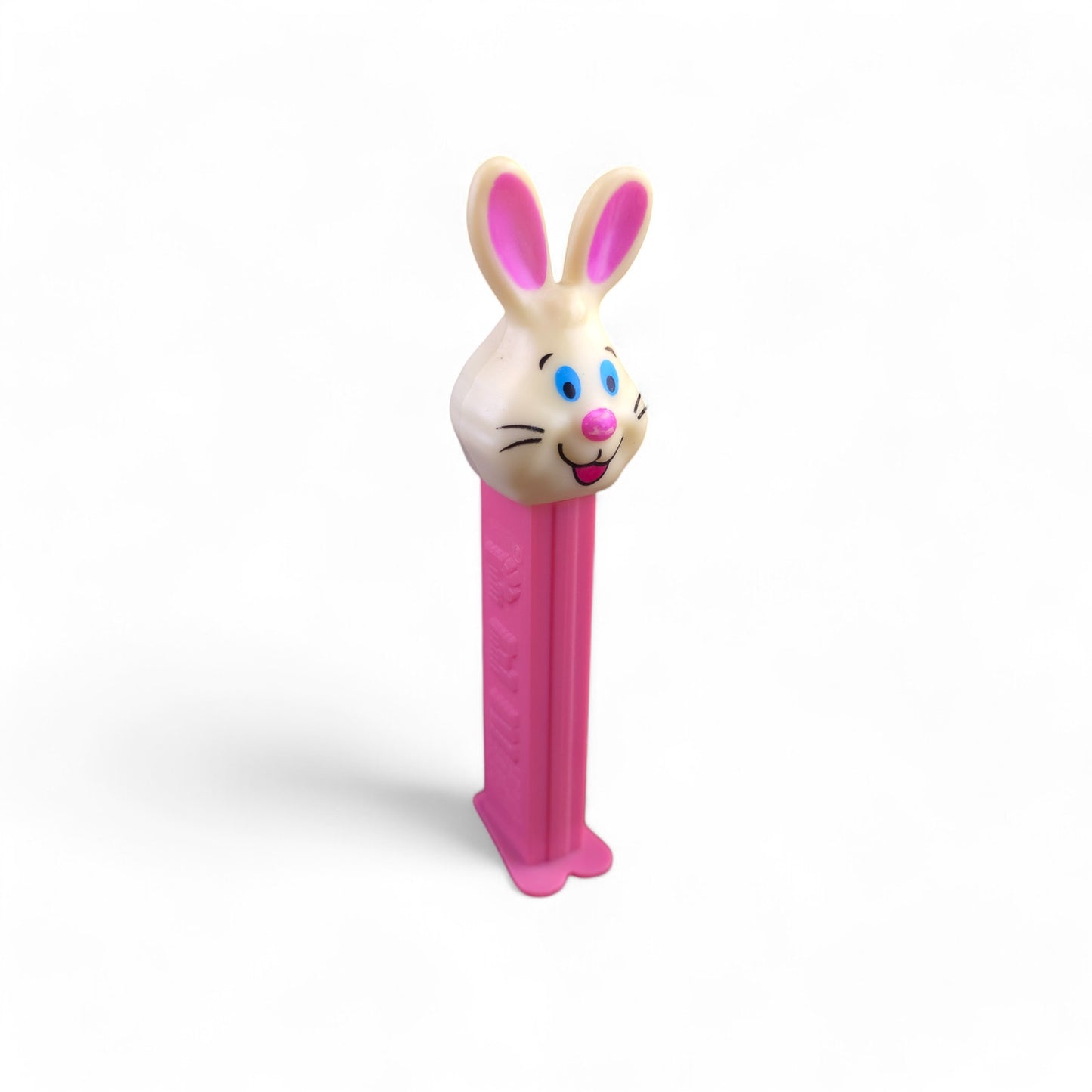 PEZ Easter Bunny E Footed Candy Dispenser 1999 Retired Pink