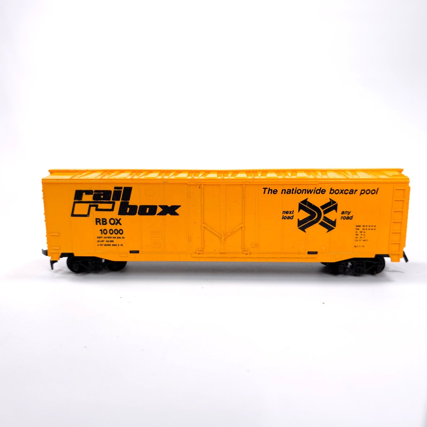 Tyco HO Scale Rail Box The Nationwide Boxcar Pool Train Car