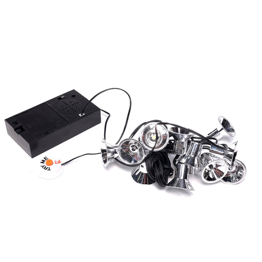 20ft Gemmy 12 Light String Lightning Effect and Sound