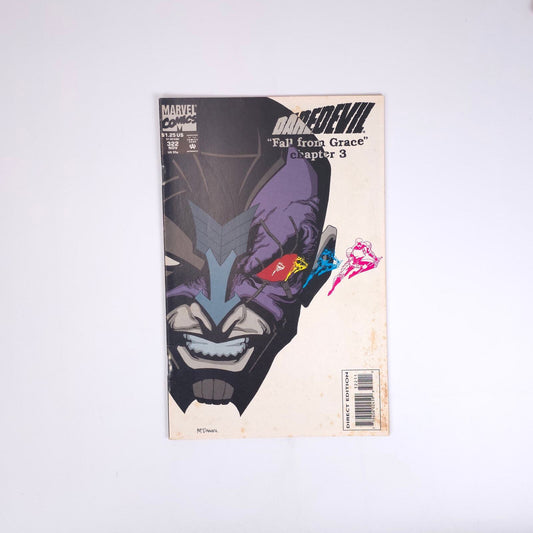 Daredevil Fall From Grace Chapter 3 #322 Marvel Comics Comic Book
