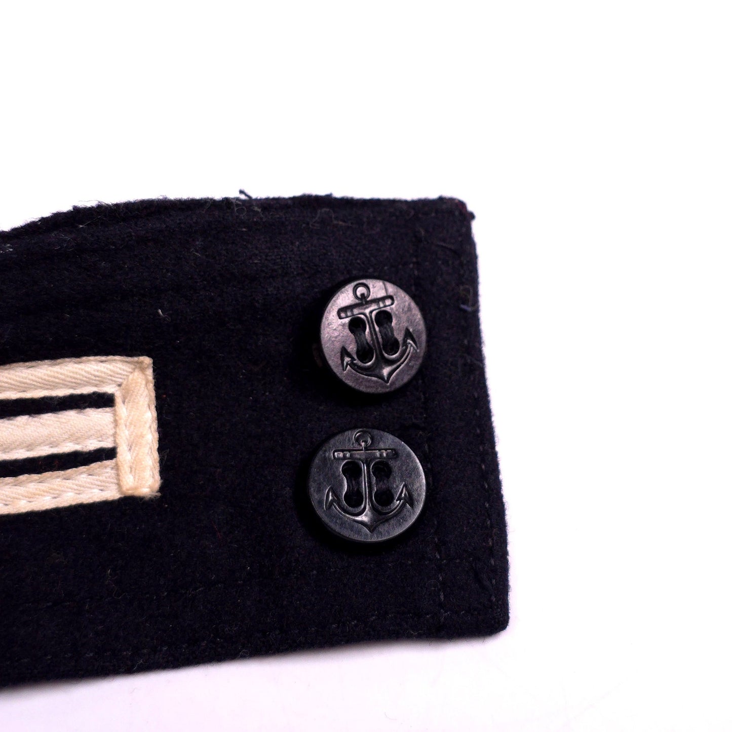 Vintage Navy Uniform Cuff Rank Band 3 Strips Cheif Petty Officer CPO