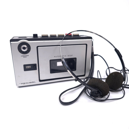 Vintage Realistic CTR-25 Cassette Player Recorder FOR PARTS