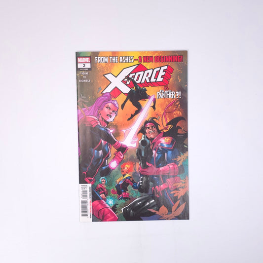 X-Force Vs Black Panther #2 Marvel Comics Comic Book