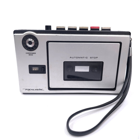 Vintage Realistic CTR-25 Cassette Player Recorder FOR PARTS