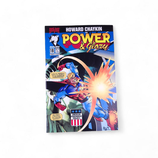Power & Glory Issue #1B February 1994 Malibu Comics Bravura Howard Chaykin