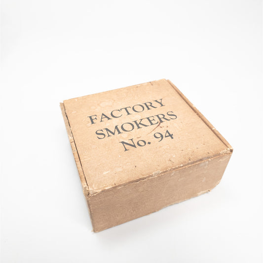 Vintage Factory Smokers No. 94 Cigar Box