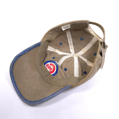 Chicago Cubs 100% Cotton Slide Buckle Baseball Cap Hat