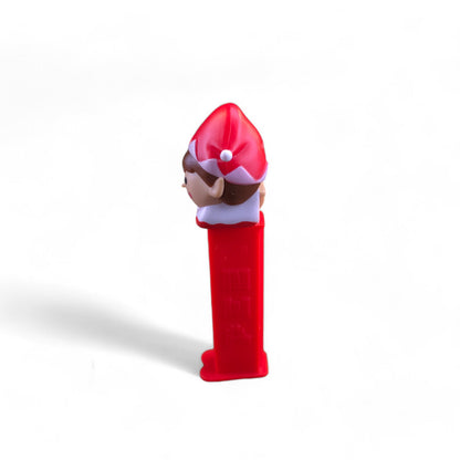 PEZ Christmas Red Elf Footed Candy Dispenser 2016