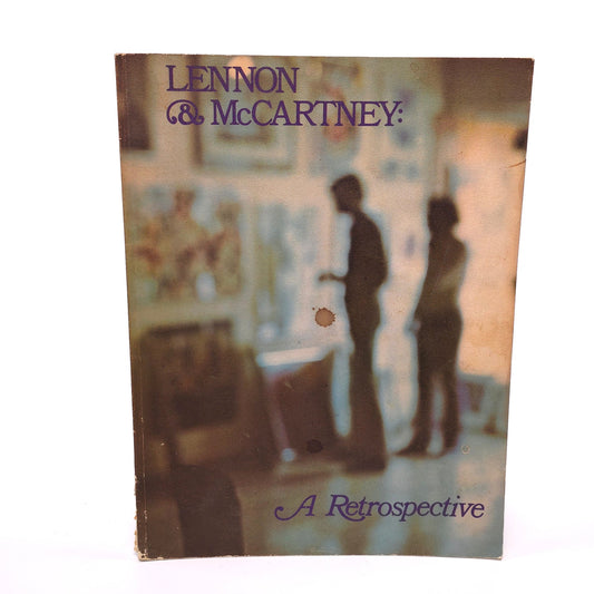 Beatles John Lennon & Paul McCartney A Retrospective Sheet Music Song Book