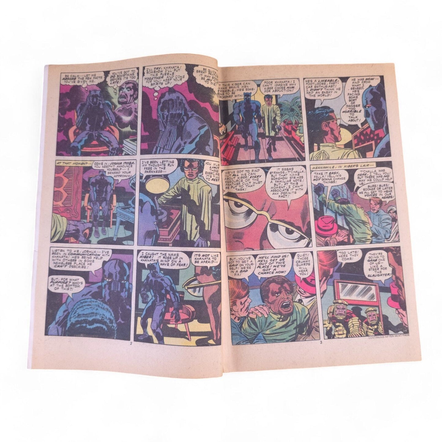 Black Panther #12 The Kiber Clue Marvel 1977 Comic Book