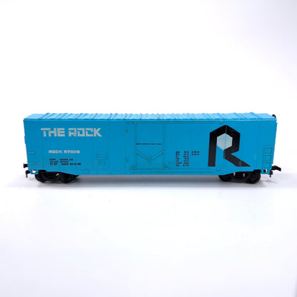 HO Scale The Rock 57028 Blue Train Car