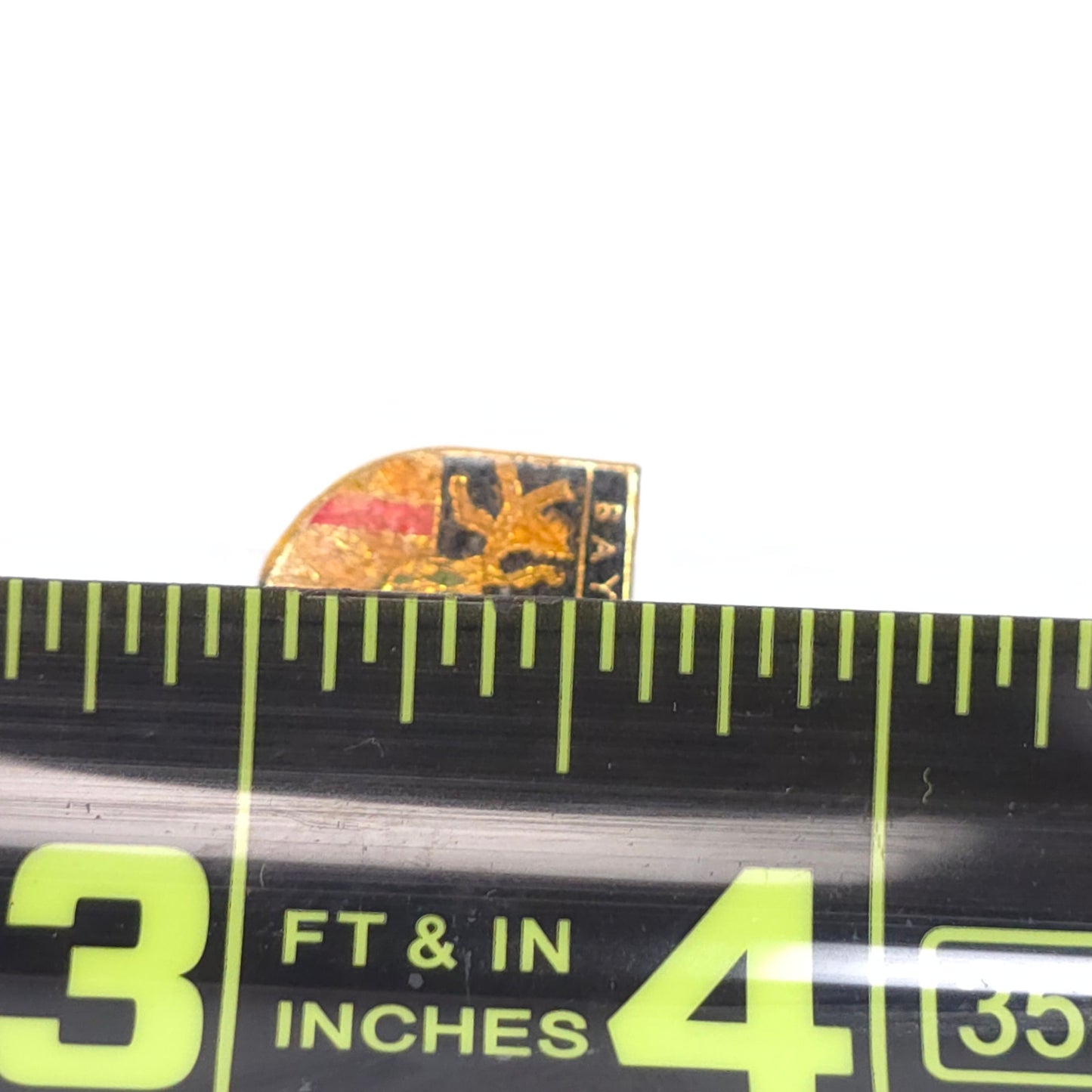 Vintage Bayern Germany Enamel Pinback Pin