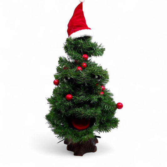 Vintage Gemmy Douglas Fir The Talking Christmas Tree Works