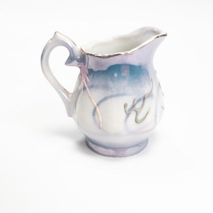 Illinois Land of Lincoln Store Souvenir Mini 3" Pitcher
