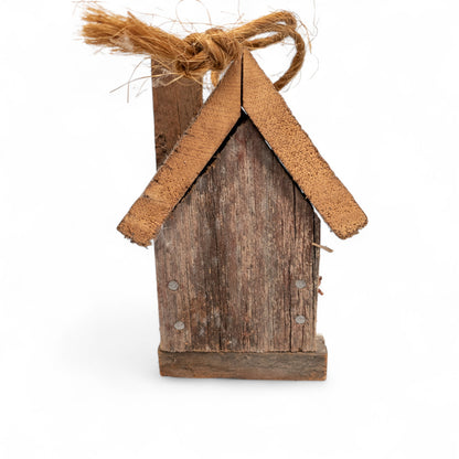 Rustic Phyllis' Hide-A-Way Home Birdhouse Rustic Decor