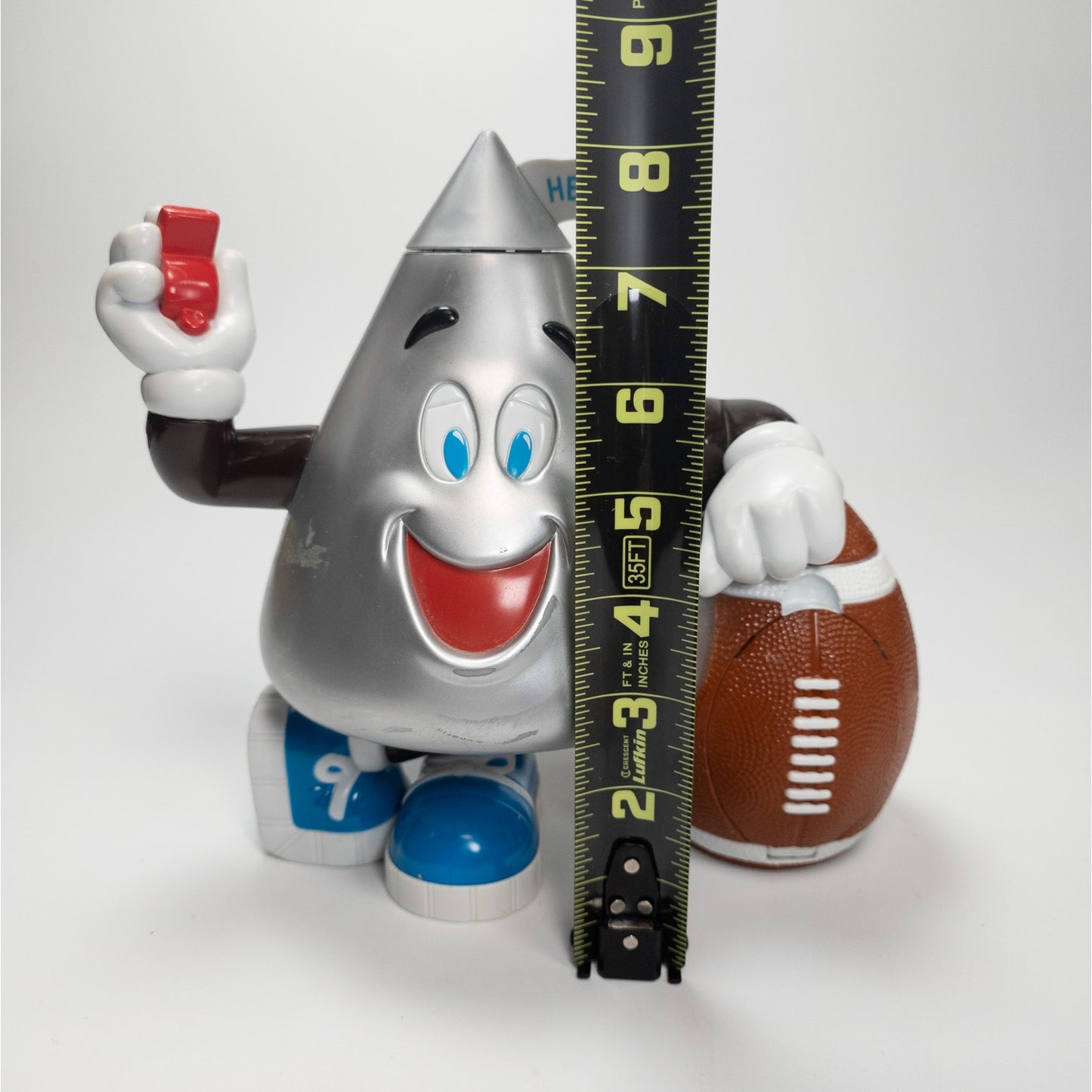 Hershey Kiss Candy Dispenser Football Coach Whistle