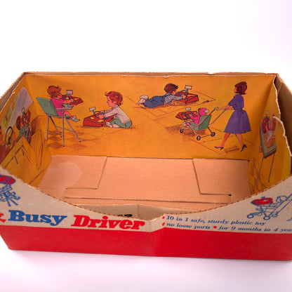 Vintage Kohner Musical Busy Driver #807 Stroller Car Seat Wheel