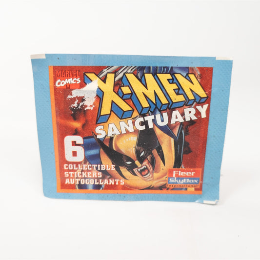 Sealed X-Men Sanctuary 6 Collectible Sticker Pack Marvel Comics