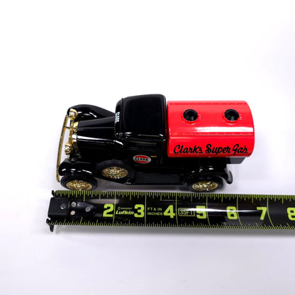 Clark's Super Gas 1930's Model A Tanker 1:25 Scale Metal Die Cast Coin Bank
