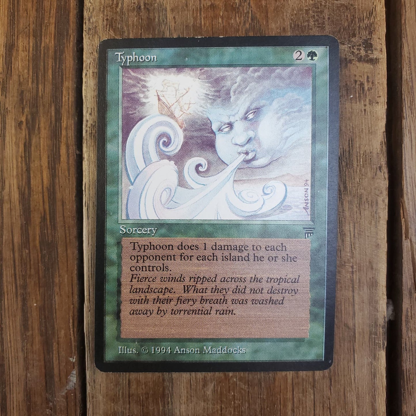 Typhoon 1194 Legends MTG Magic The Gathering Card Game